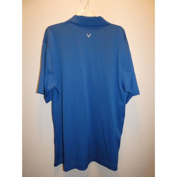 Men's Blue Golf Shirt, Callaway, Size XL - Picture 3 of 6